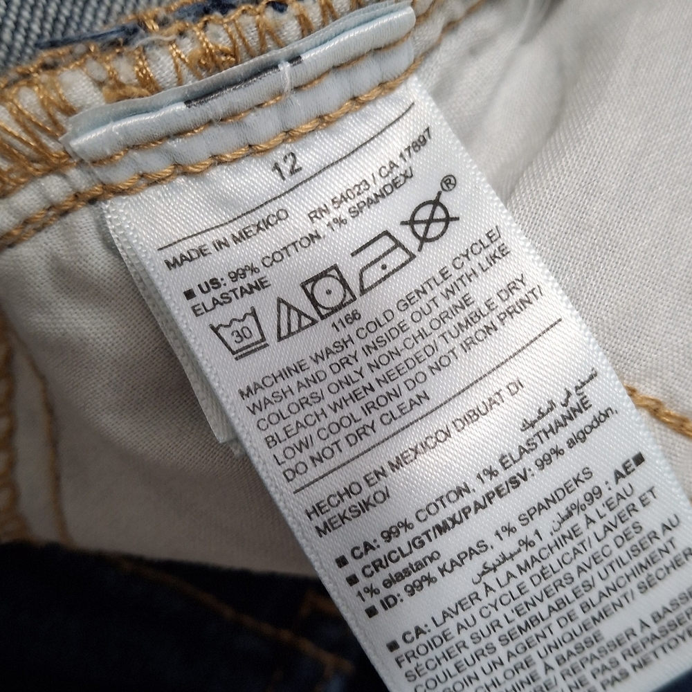 Old navy og loose high rise.Straight leg jeans Dark Wash - Picture 12 of 12